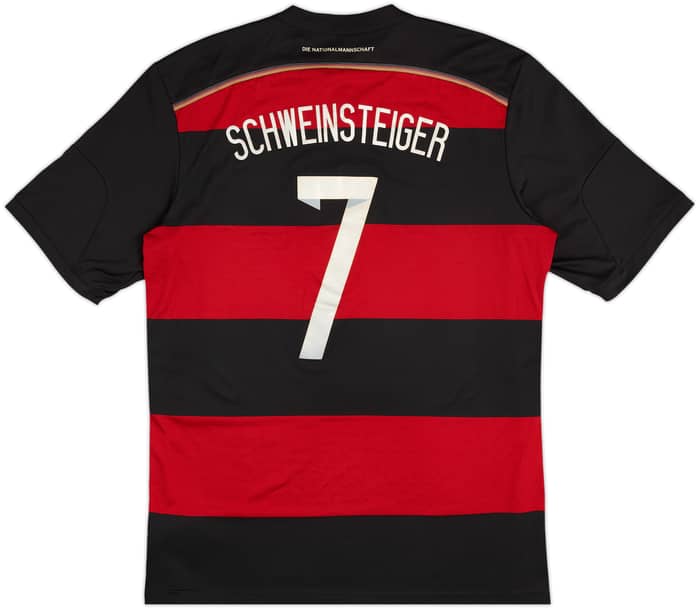2014-15 Germany Away Shirt Schweinsteiger #7 - 9/10 - (XL)
