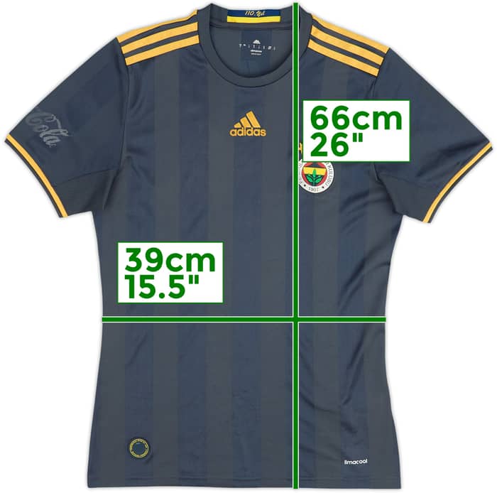 2016-17 Fenerbahce Tercera Camiseta - 5/10 - (S)