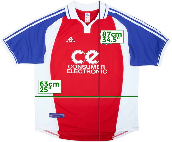 Camiseta de local de Unterhaching 2000-02 - 10/10 - (XL)