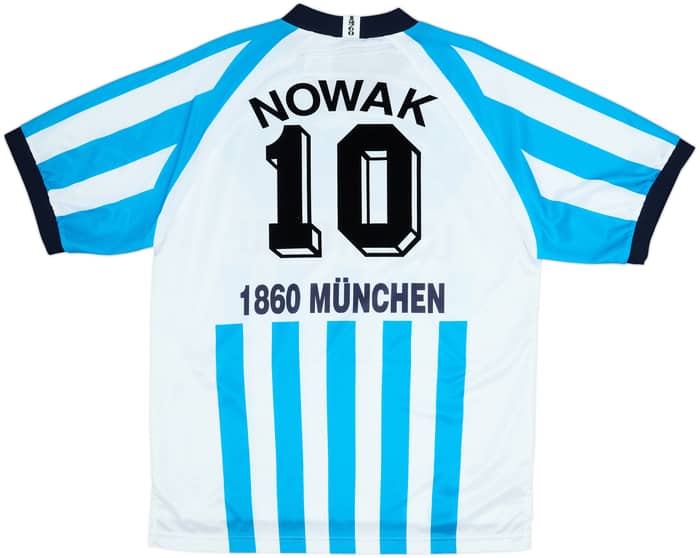1995-96 1860 Munich Maillot domicile Nowak #10 - 9/10 - (XL)