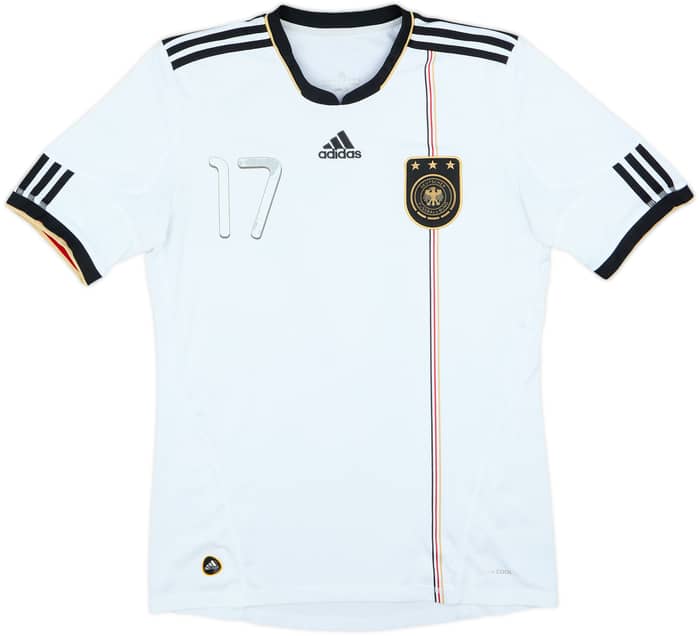 2010-11 Germany Home Shirt Mertesacker #17 - 4/10 - (M)