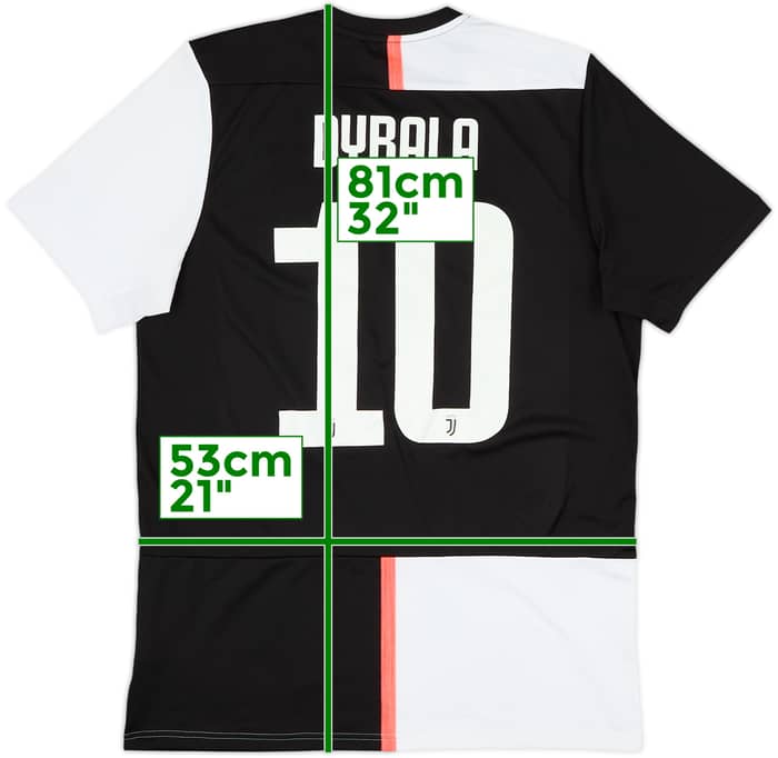2019-20 Juventus Home Shirt Dybala #10 - 6/10 - (L)
