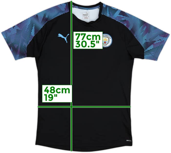 2019-20 Manchester City Puma Training Shirt - 9/10 - (M)