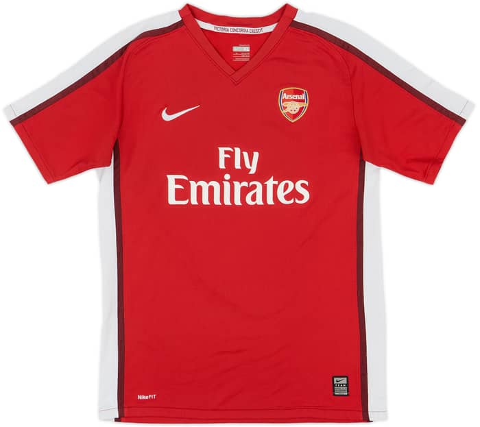 2008-10 Arsenal Home Shirt Walcott #14 - 5/10 - (XL.Boys)