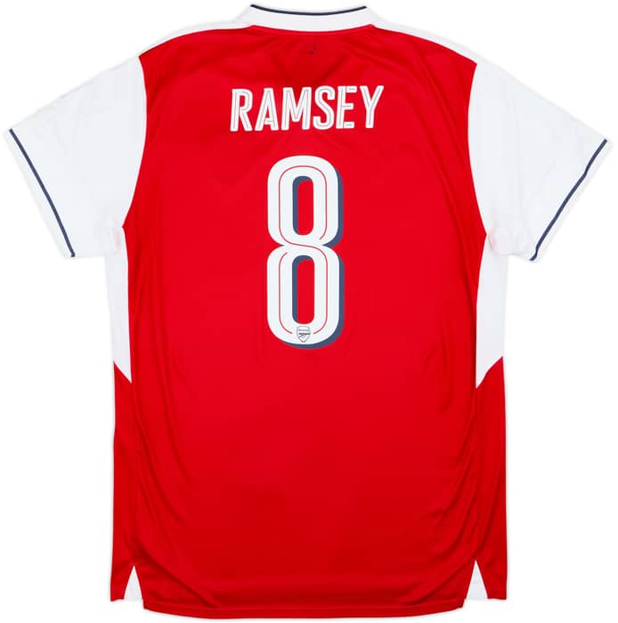 2016-17 Arsenal Home Shirt Ramsey #8 - 6/10 - (XL)