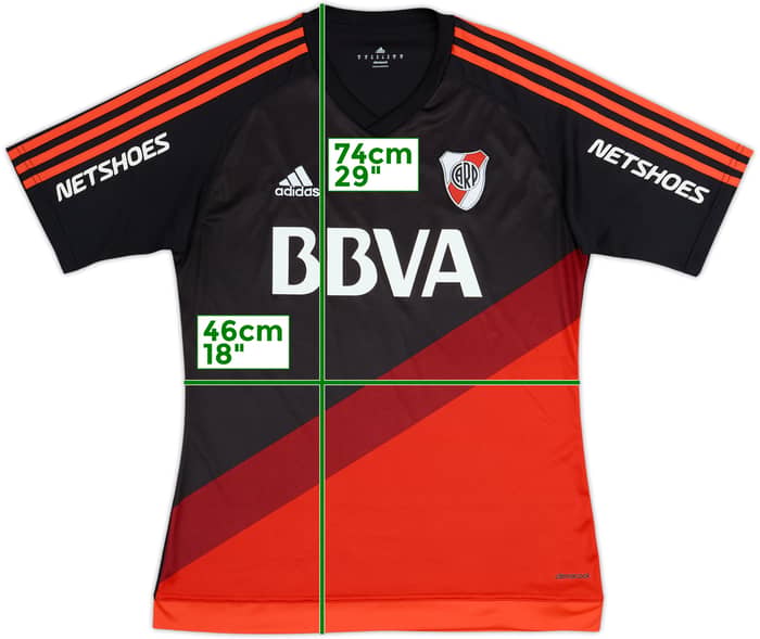 Camiseta de la tercera equipación del River Plate 2015-16 - 7/10 - (M)