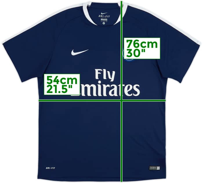 2015-16 Paris Saint-Germain Nike Training Shirt - 4/10 - (XL)