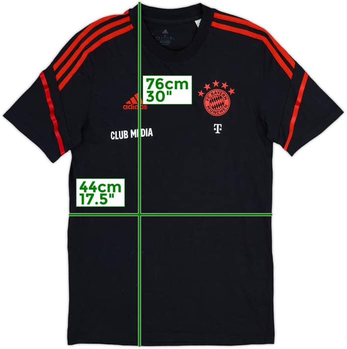 2022-23 Bayern Munich adidas 'Club Media' Cotton Tee - 8/10 - (S)