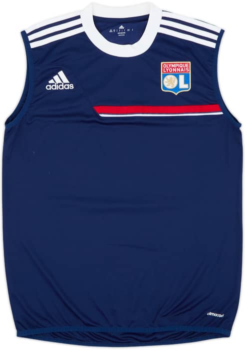 2013-14 Lyon adidas Chaleco de entrenamiento - 8/10 - (M/L)