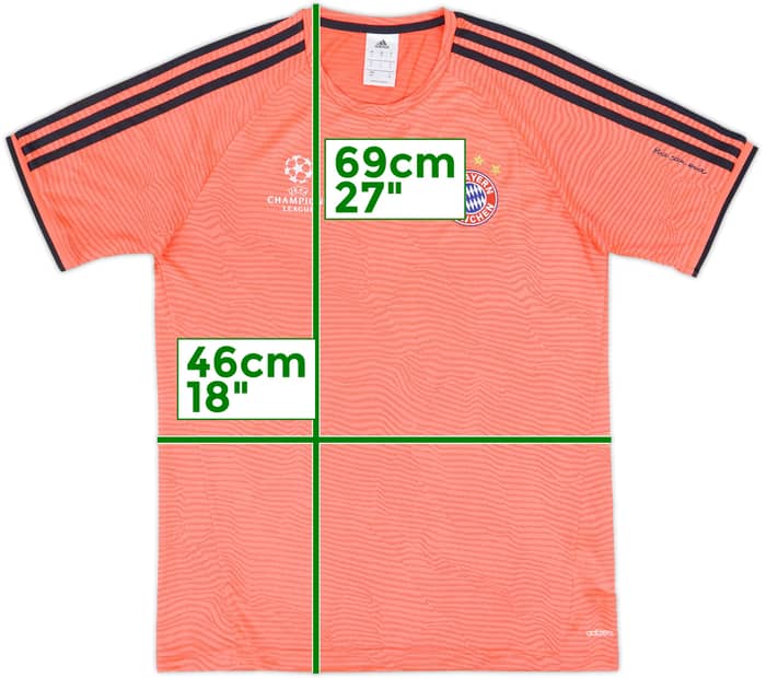 2015-16 Bayern Munich adizero Training Shirt - 6/10 - (S)