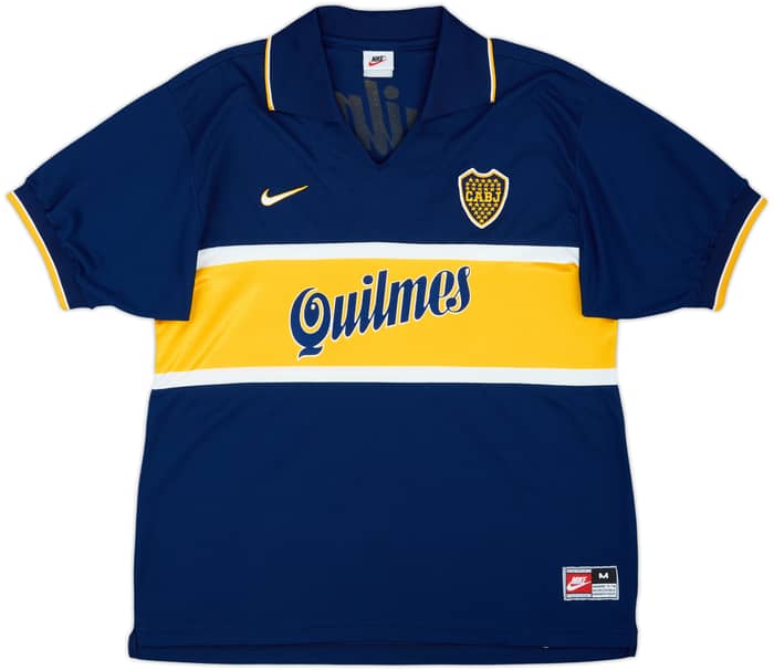 1997-98 Boca Juniors Home Shirt - 8/10 - (L)
