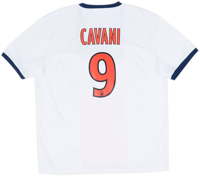 Camiseta de visitante del Paris Saint-Germain 2013-14 Cavani #9 - 9/10 - (XL)