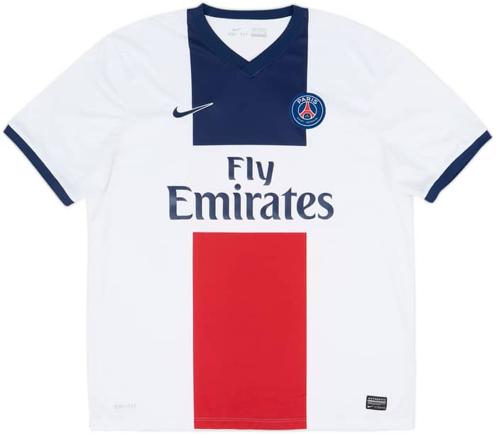 Camiseta de visitante del Paris Saint-Germain 2013-14 Cavani #9 - 9/10 - (XL)