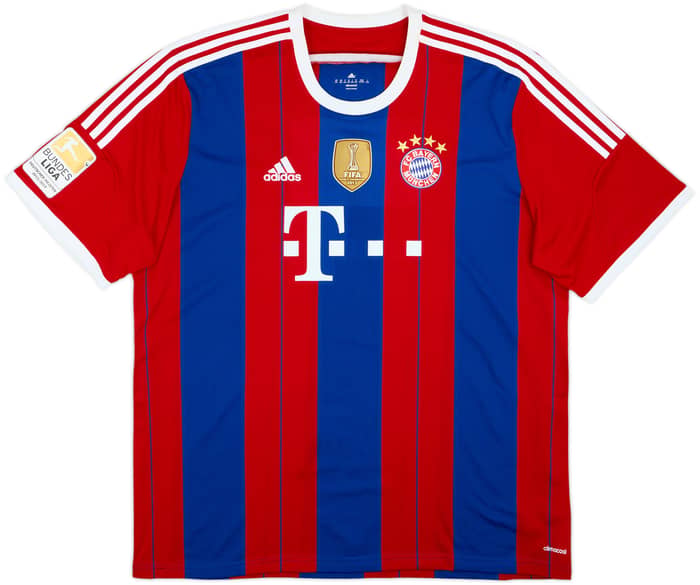 2014-15 Bayern Munich Home Shirt Robben #10 - 6/10 - (3XL)