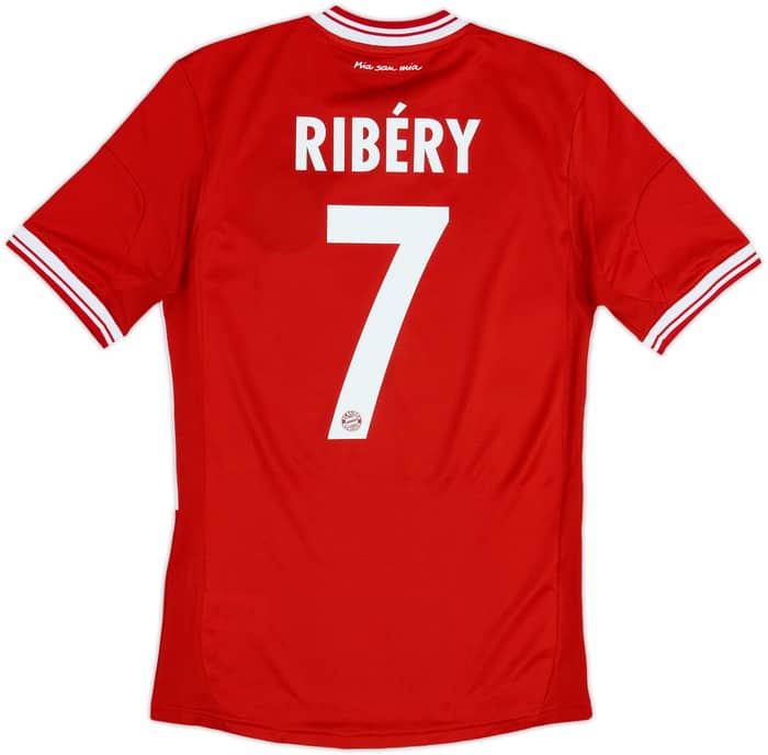 2013-14 Bayern Munich Player Issue Home Shirt Ribery #7 - 10/10 - (S)