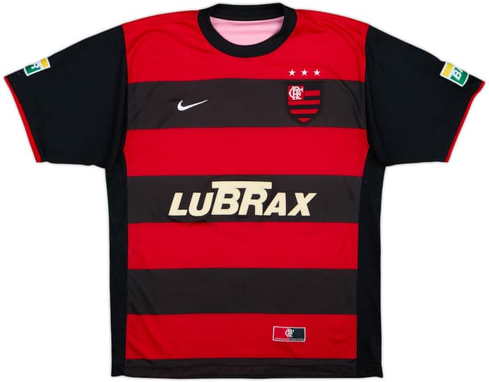 2000-02 Flamengo Home Shirt #8 - 7/10 - (L)