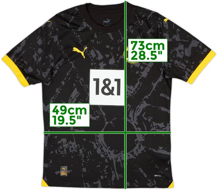 2023-24 Borussia Dortmund Away Shirt - 10/10 - (M)