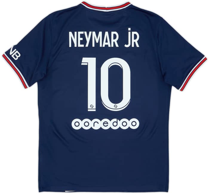 2021-22 Paris Saint-Germain Home Shirt Neymar Jr #10 - 8/10 - (M)