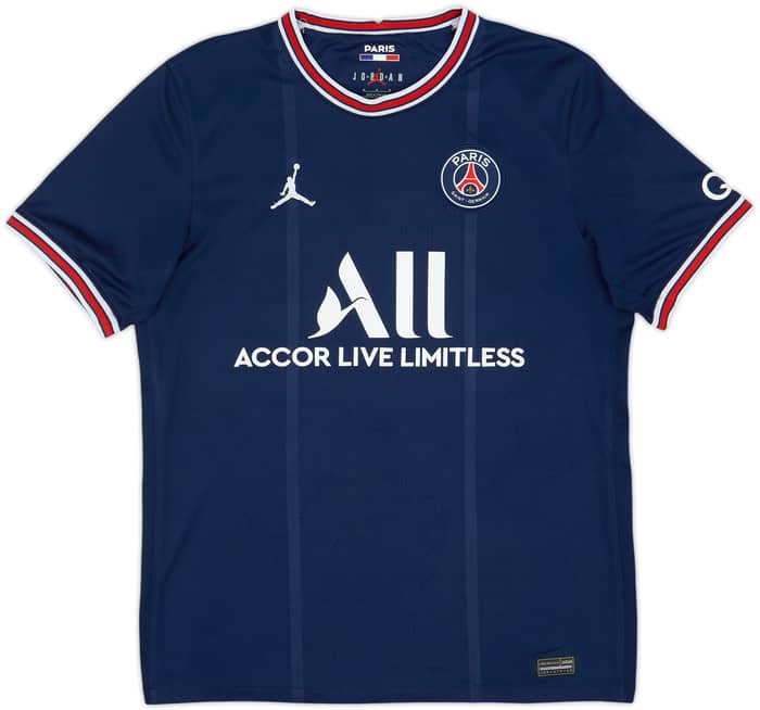 2021-22 Paris Saint-Germain Home Shirt Neymar Jr #10 - 8/10 - (M)