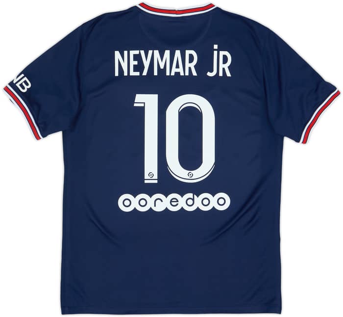 2021-22 Paris Saint-Germain Home Shirt Neymar Jr #10 - 8/10 - (M)