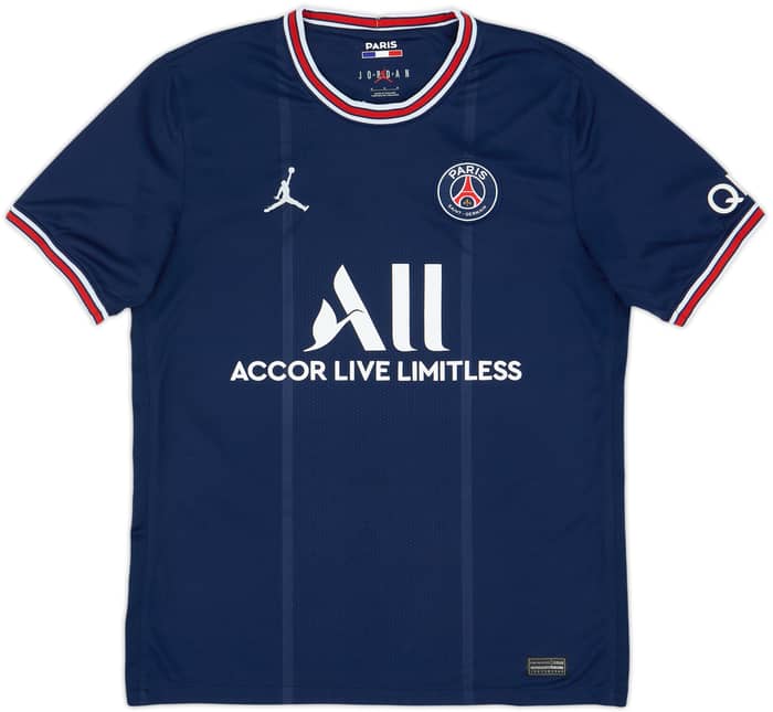 2021-22 Paris Saint-Germain Home Shirt Neymar Jr #10 - 8/10 - (M)