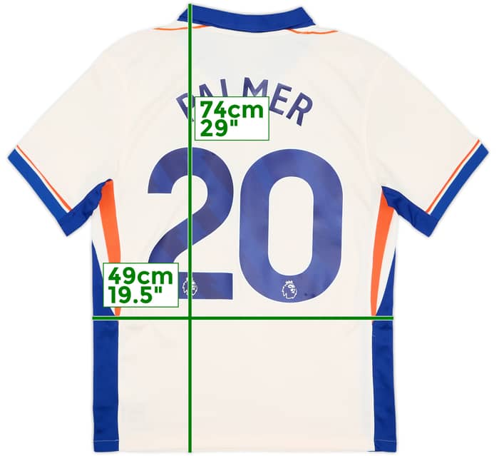 2024-25 Chelsea Away Shirt Palmer #20 - 6/10 - (M)