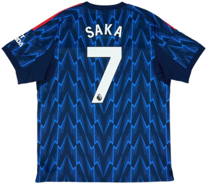 2025-26 Arsenal Away Shirt Saka #7 - 10/10 - (XL)