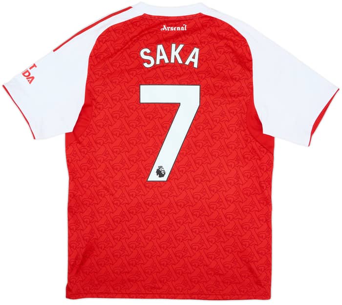 2025-26 Arsenal Home Shirt Saka #7 - 8/10 - (L)