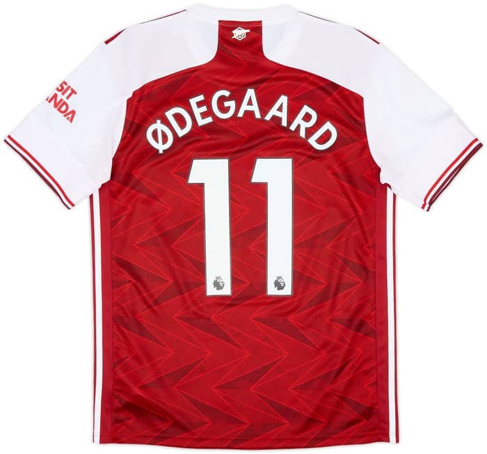 2020-21 Arsenal Home Shirt Odegaard #11 - 8/10 - (M)