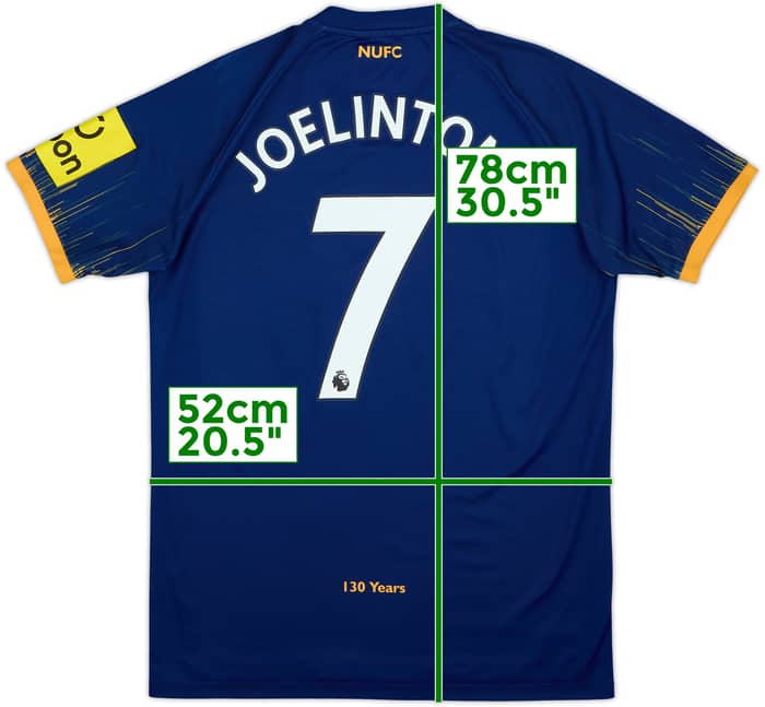 2022-23 Newcastle Away Shirt Joelinton #7 - 8/10 - (L)
