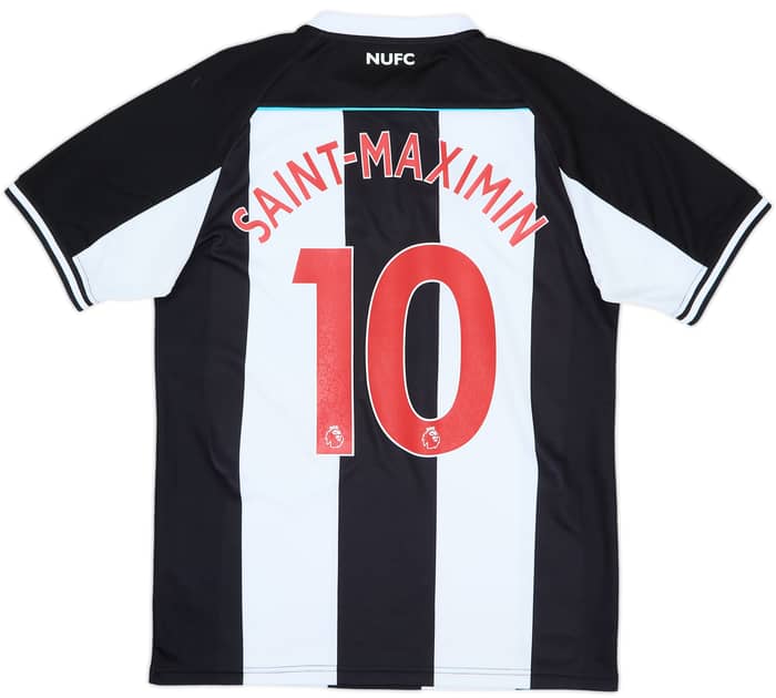 2021-22 Newcastle Home Shirt Saint-Maximin #10 - 6/10 - (L)
