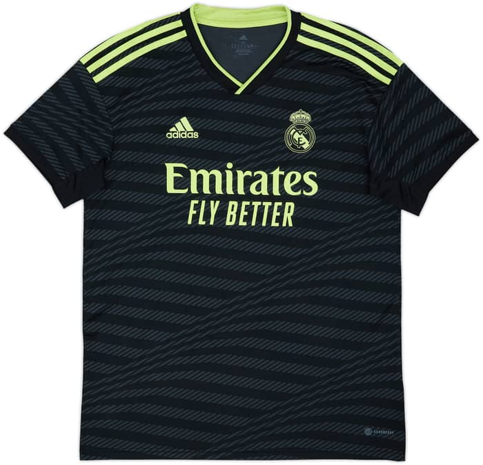 2022-23 Real Madrid Third Shirt Benzema #9 - 7/10 - (M)