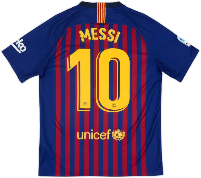 2018-19 Barcelona Camiseta Local Messi #10 - 9/10 - (M)
