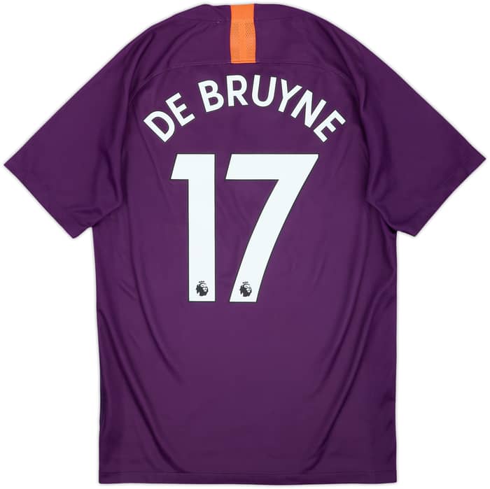 2018-19 Manchester City Third Shirt De Bruyne #17 - 8/10 - (S)