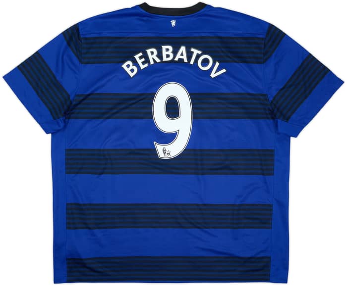 2011-13 Manchester United Away Shirt Berbatov #9 - 8/10 - (3XL)