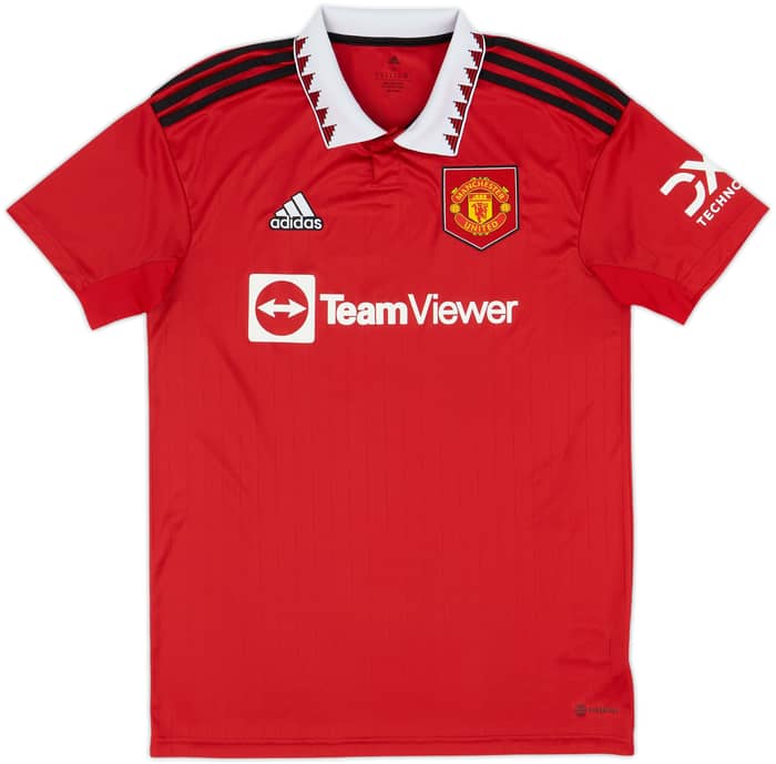 2022-23 Manchester United Home Shirt Casemiro #18 - 8/10 - (M)