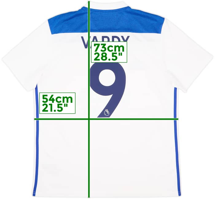 2018-19 Leicester Third Shirt Vardy #9 - 8/10 - (L)