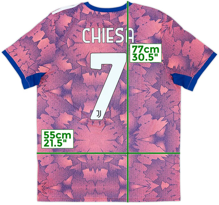 2022-23 Juventus Third Shirt Chiesa #7 - 10/10 - (L)
