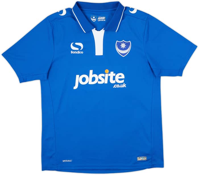 2015-16 Portsmouth Home Shirt - 9/10 - (M)