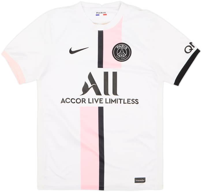 2021-22 Paris Saint-Germain Away Shirt Neymar Jr #10 - 6/10 - (S)