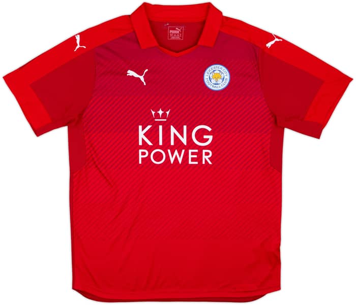 2016-17 Leicester Away Shirt Vardy #9 - 8/10 - (XL)