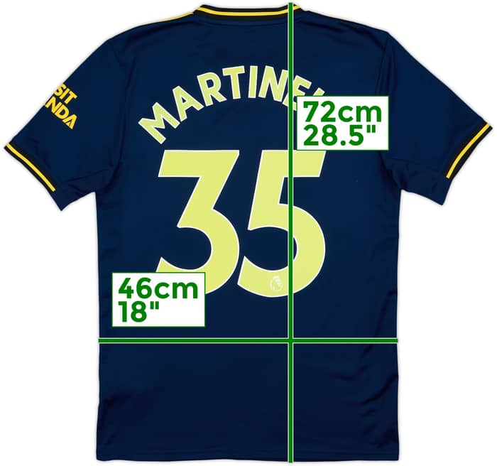 2019-20 Arsenal Third Shirt Martinelli #35 - 8/10 - (S)