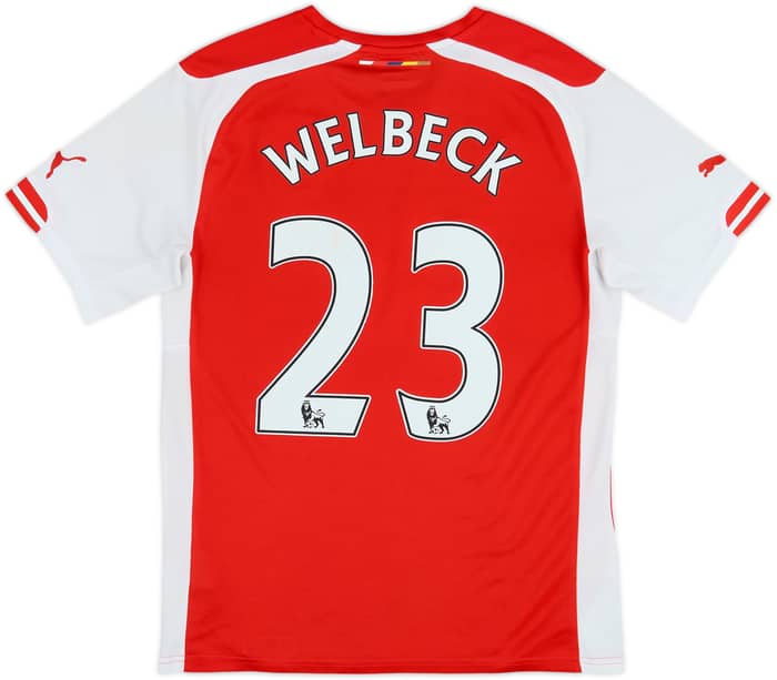 2014-15 Arsenal Home Shirt Welbeck #23 - 5/10 - (S)