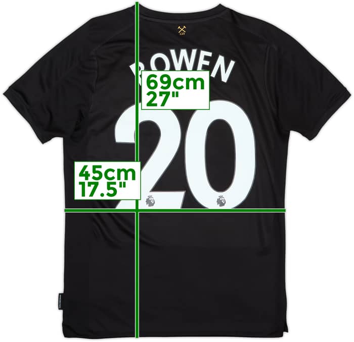 2020-21 West Ham Third Shirt Bowen #20 - 8/10 - (S)