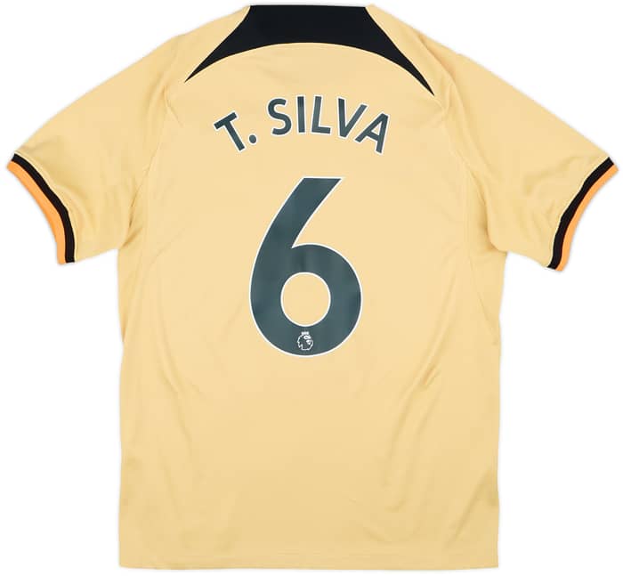 2022-23 Chelsea Third Shirt T.Silva #6 - 8/10 - (M)