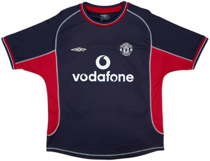 2000-01 Manchester United Third Shirt Beckham #7 - 8/10 - (M)