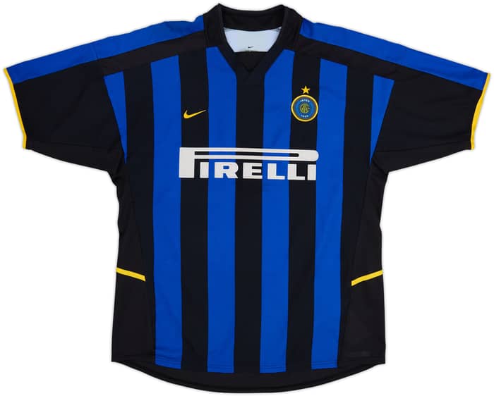 2002-03 Inter Milan Home Shirt Crespo #9 - 6/10 - (XL)