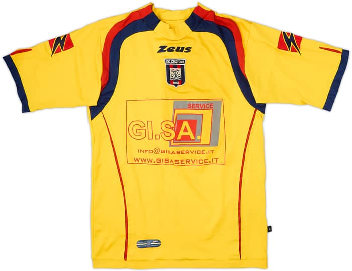 2007-08 Crotone Youth Match Issue GK S/S Shirt #17