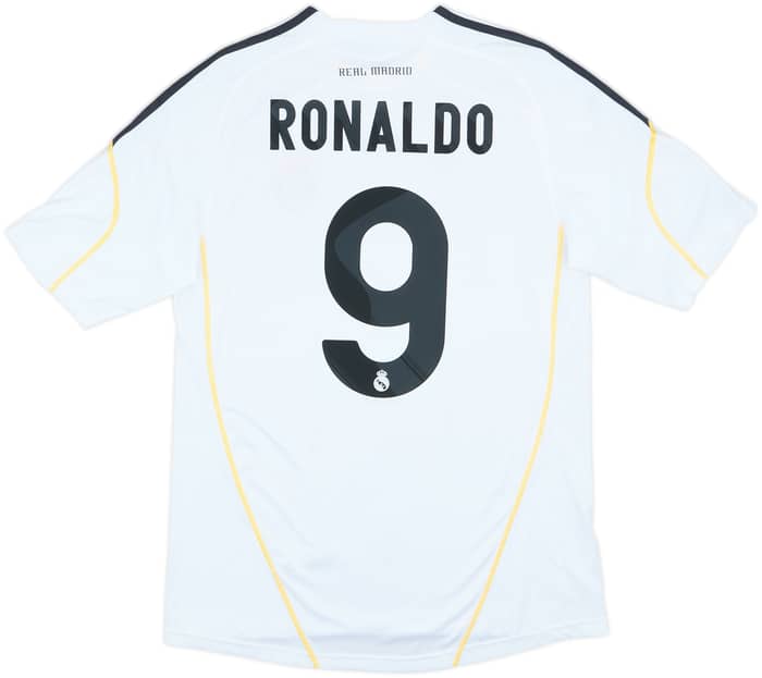 2009-10 Real Madrid Camiseta Local Ronaldo #9 - 8/10 - (M)