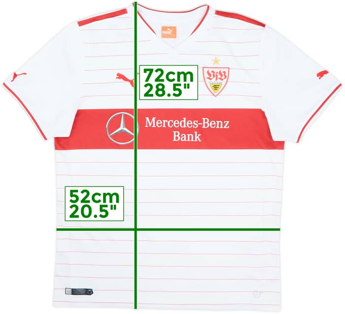 2013-14 Stuttgart Home Shirt - 6/10 - (L)